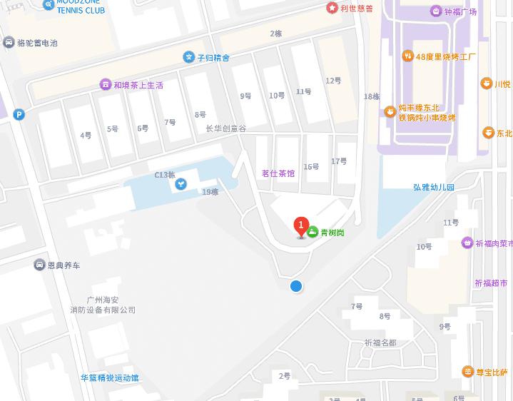 公司地址地图（点击放大）